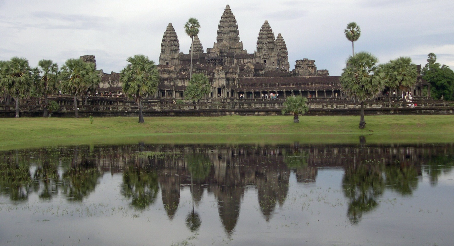 The sacred site of Angkor Wat is visited by 800,000 people a year. Photo / Supplied